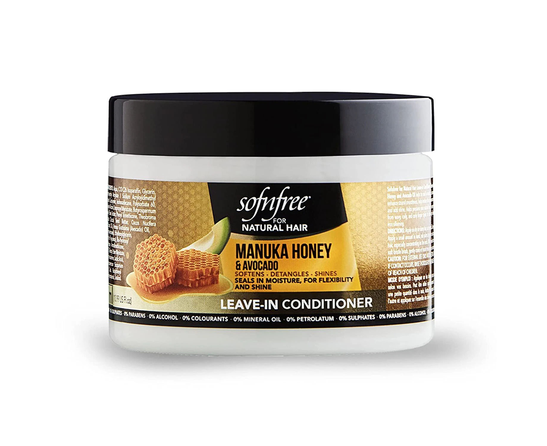 SofnFree Leave-In Conditioner with Manuka Honey & Avocado 325mL (10.99oz)