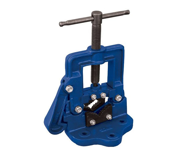 ITM Hinged Pipe Vice Vise Bench Tube Clamp, 13mm - 120mm TM114-120