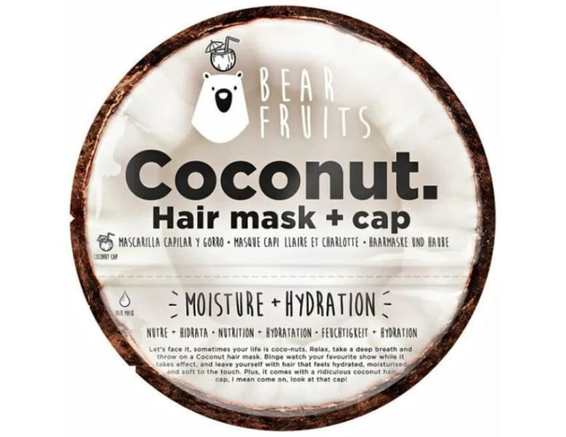 Bear Fruits Coconut Hair Mask + Cap