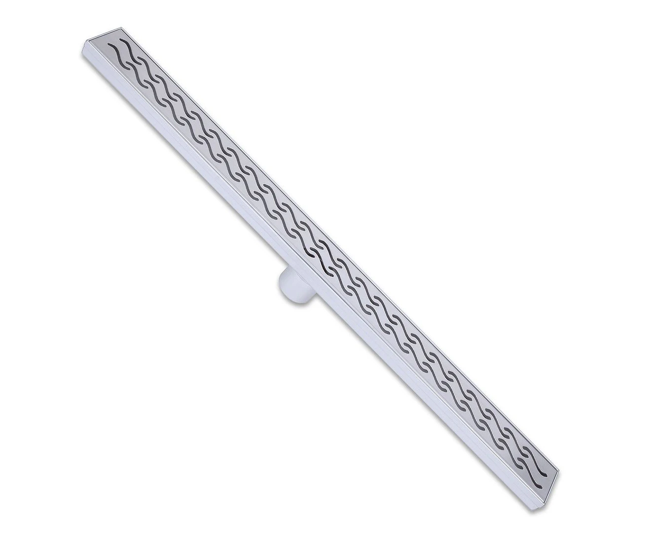 ZOIC 300-900MM Linear Floor Waste Grate Shower Drain For Bathroom Kitchen Watermark Approved