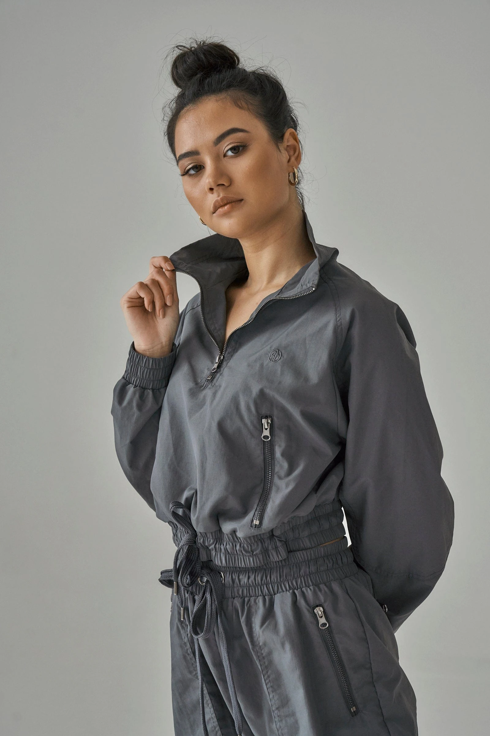 SIANMARIE Active Cargo Jacket