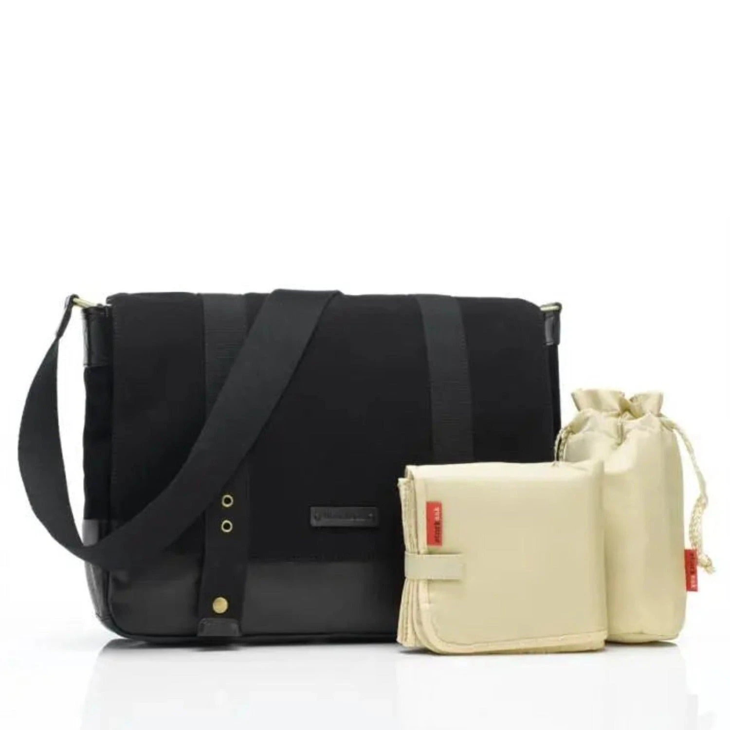 Storksak Aubrey - Black Nappy Bag