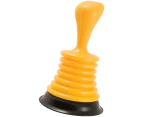 Powerful Mini Home Plunger for All Drain Types, including showers, tubs, and sinks - Small