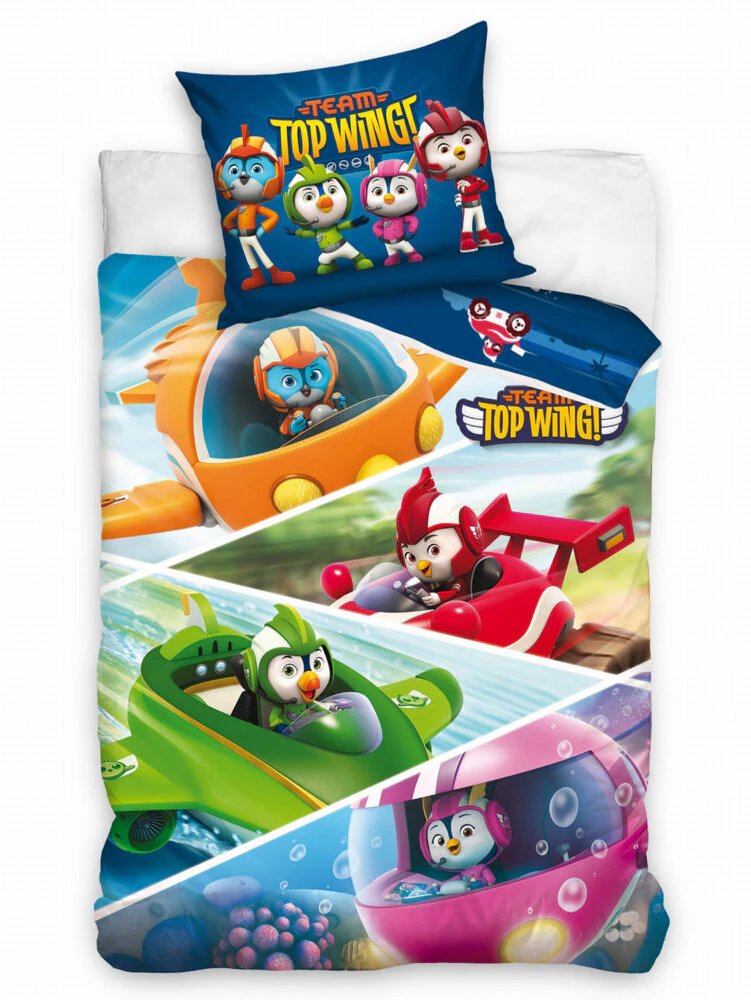 Nickelodeon Top Wing Quilt Cover Set - Single Bed