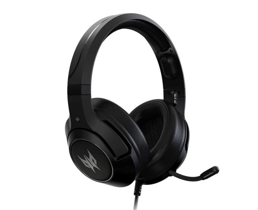 Acer Predator Galea 350 gaming headset PHW920 - (7.1 surround sound, noise-cancelling mic, adjustable size, 50 mm drivers, USB and 3.5 mm jack, black)