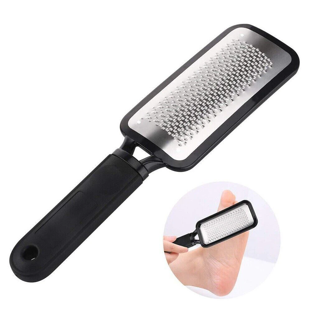 Foot File Scraper Grater Stainless Steel Pedicure Rasp Callus Remover Tool Asstd