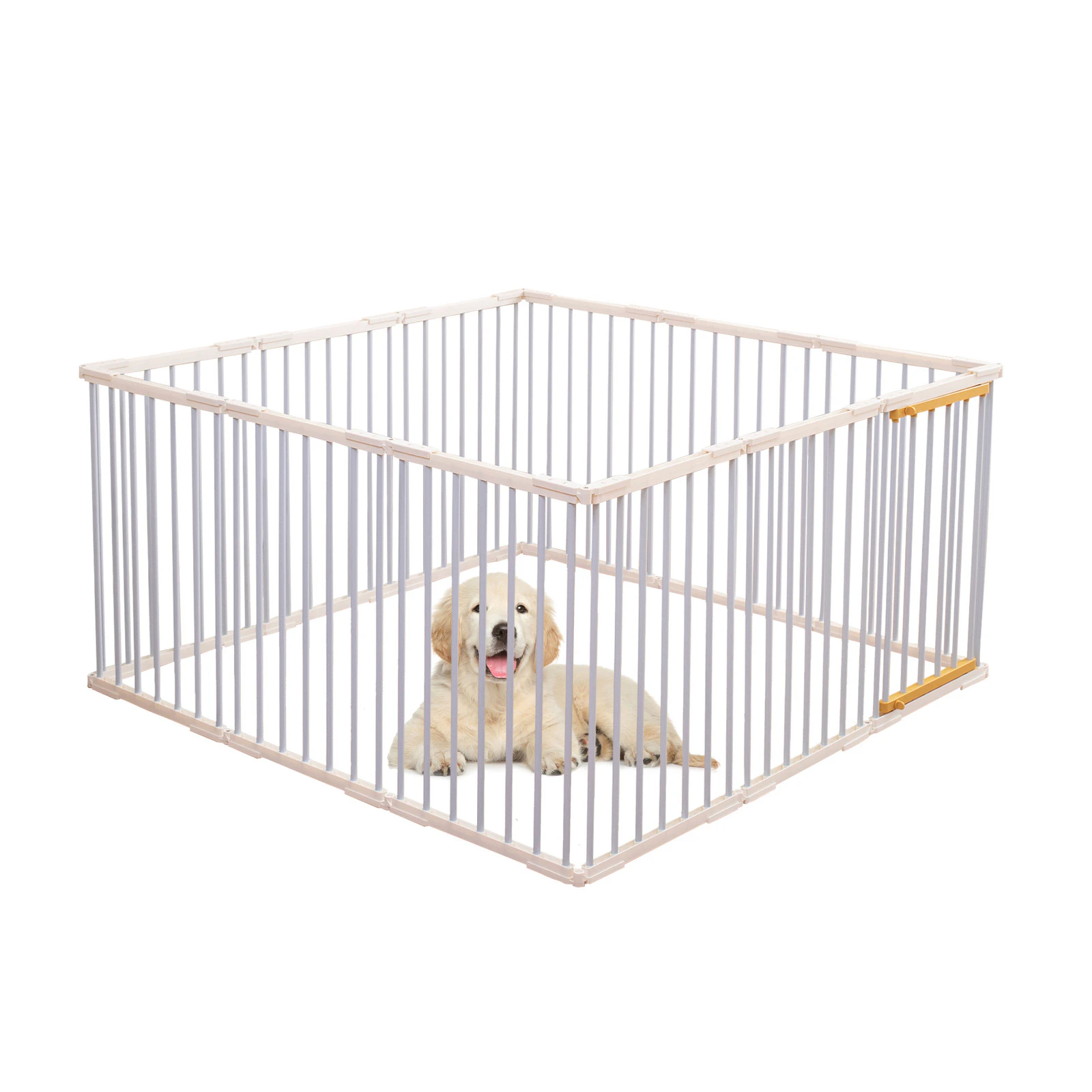 TOPET Portable Pet Dog Playpen Enclosure Cage Puppy Play Pen 12 Panels - New Design