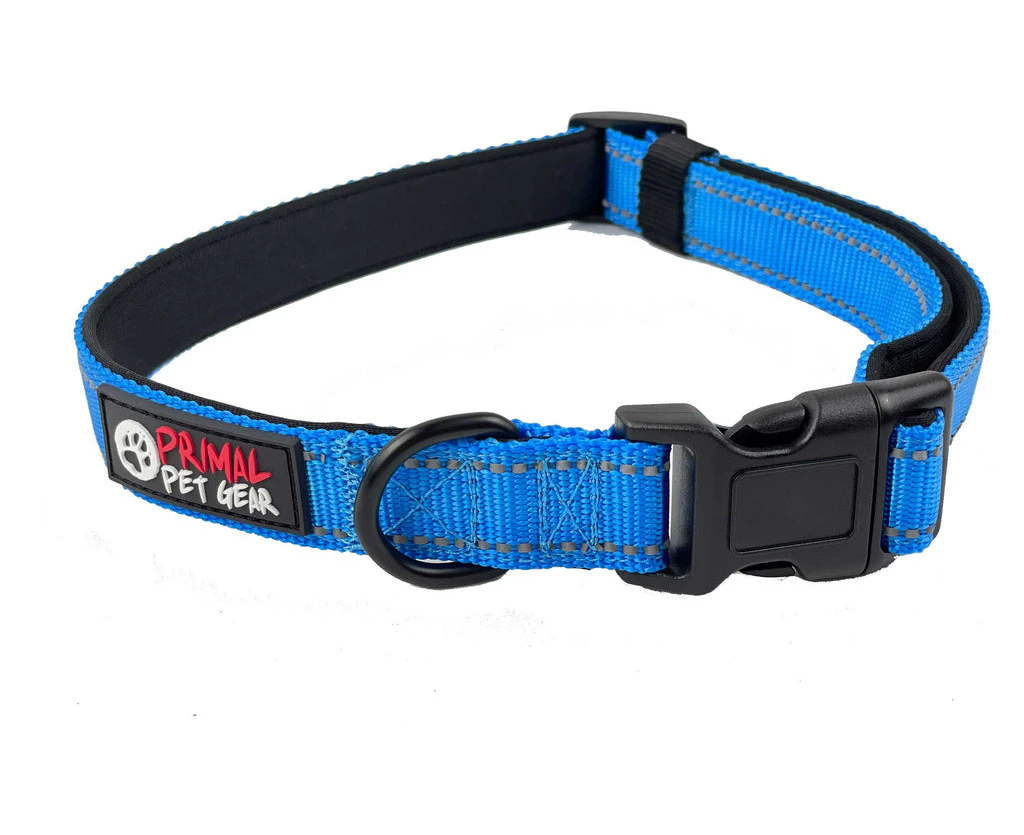 Primal Pet Gear Tough Dog and Puppy Collars - Blue