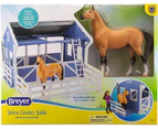 Breyer Horses Deluxe Country Stable & Wash Stall with Horse 1:12 Classic Scale 61149