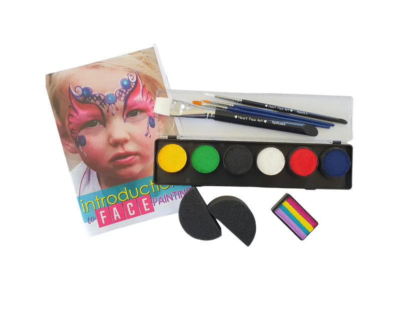 The Face Paint Shop's Beginners Kit - A pink/purple
