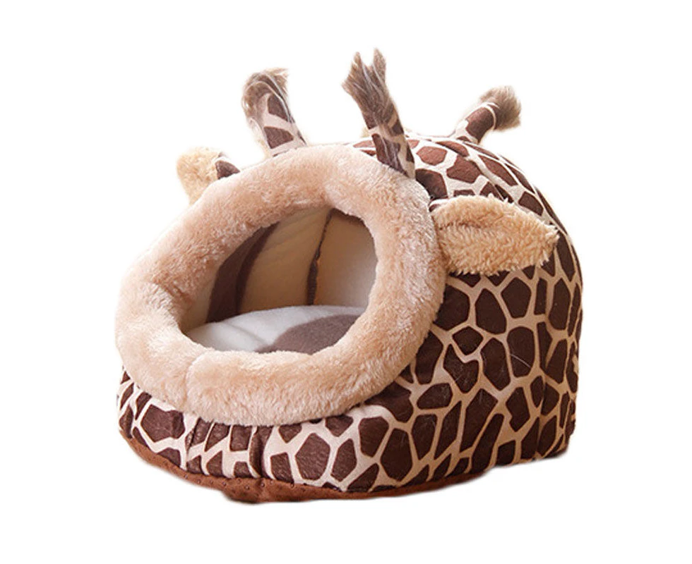 Miserwe Animal Bed Guinea Pig Cage Habitat-Giraffe