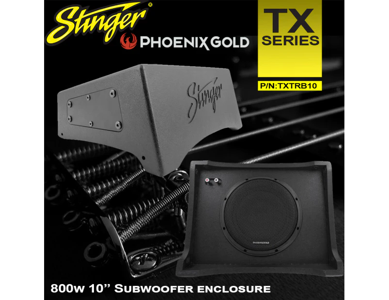 Stinger 10 Pre-Loaded Subwoofer Enclosure