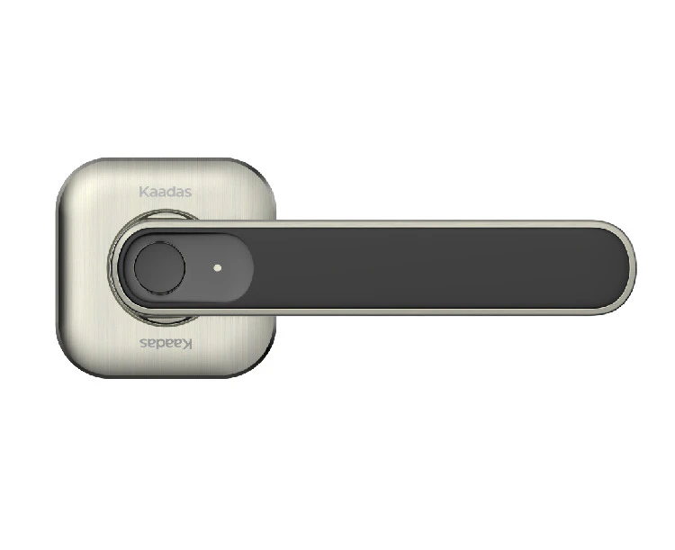 Kaadas LH01 Fingerprint Lever Door Lock Stain Nickel