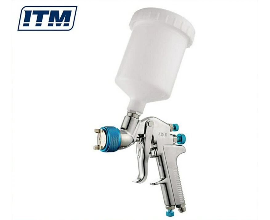 ITM Air Spray Gun Gravity, 1.4mm & 2mm Nozzle, Painting Paint Sprayer TM340-904