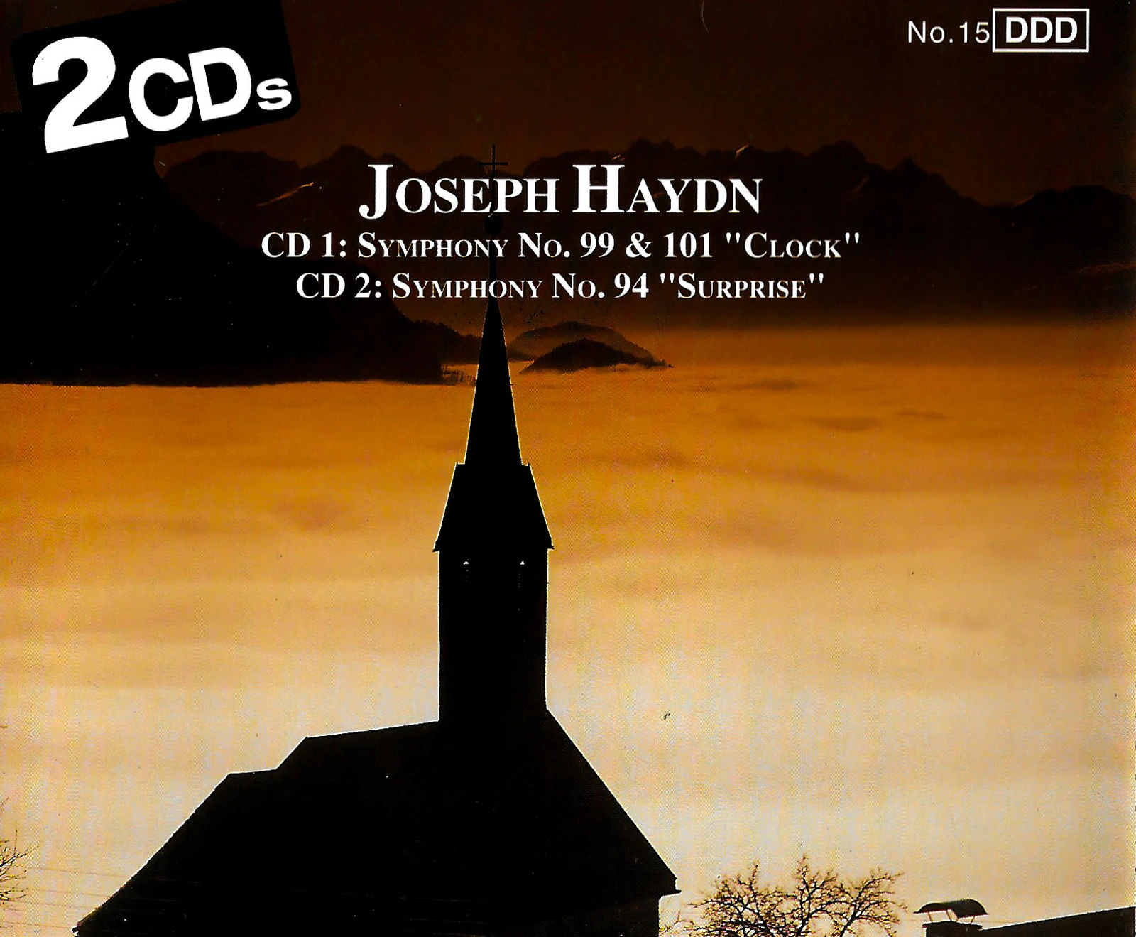 Joseph Haydn Symphony No.99 & 101 "Clock" No. 94 "Surprise" MUSIC CD   SEALED