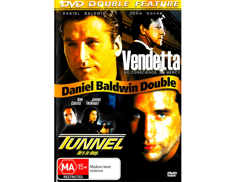 Vendetta/Tunnel - Rare DVD Aus Stock New Region 4