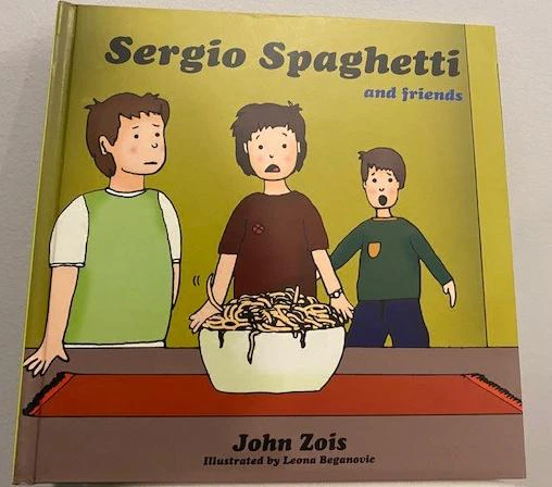 Sergio Spaghetti Kids Hardback Book