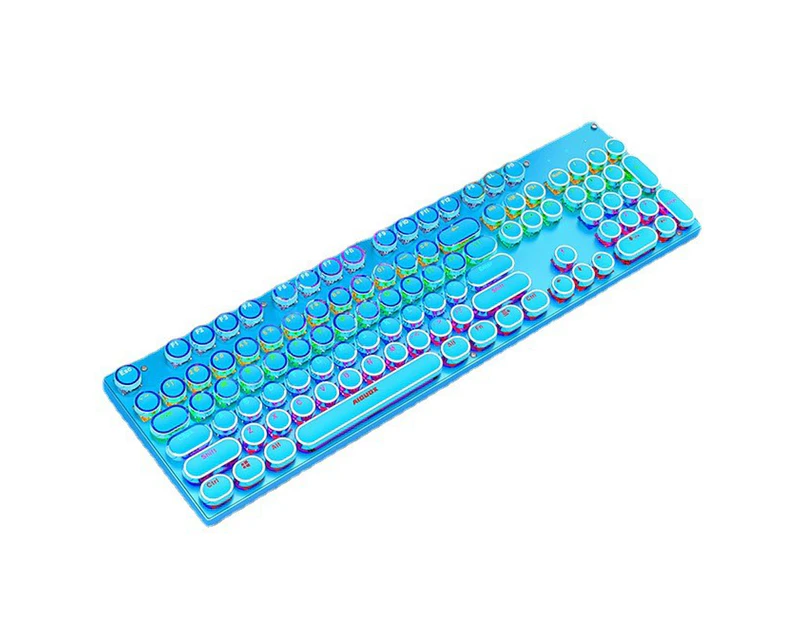 TODO Mechanical Gaming Keyboard RGB LED Linear Blue Switch USB Windows - Blue