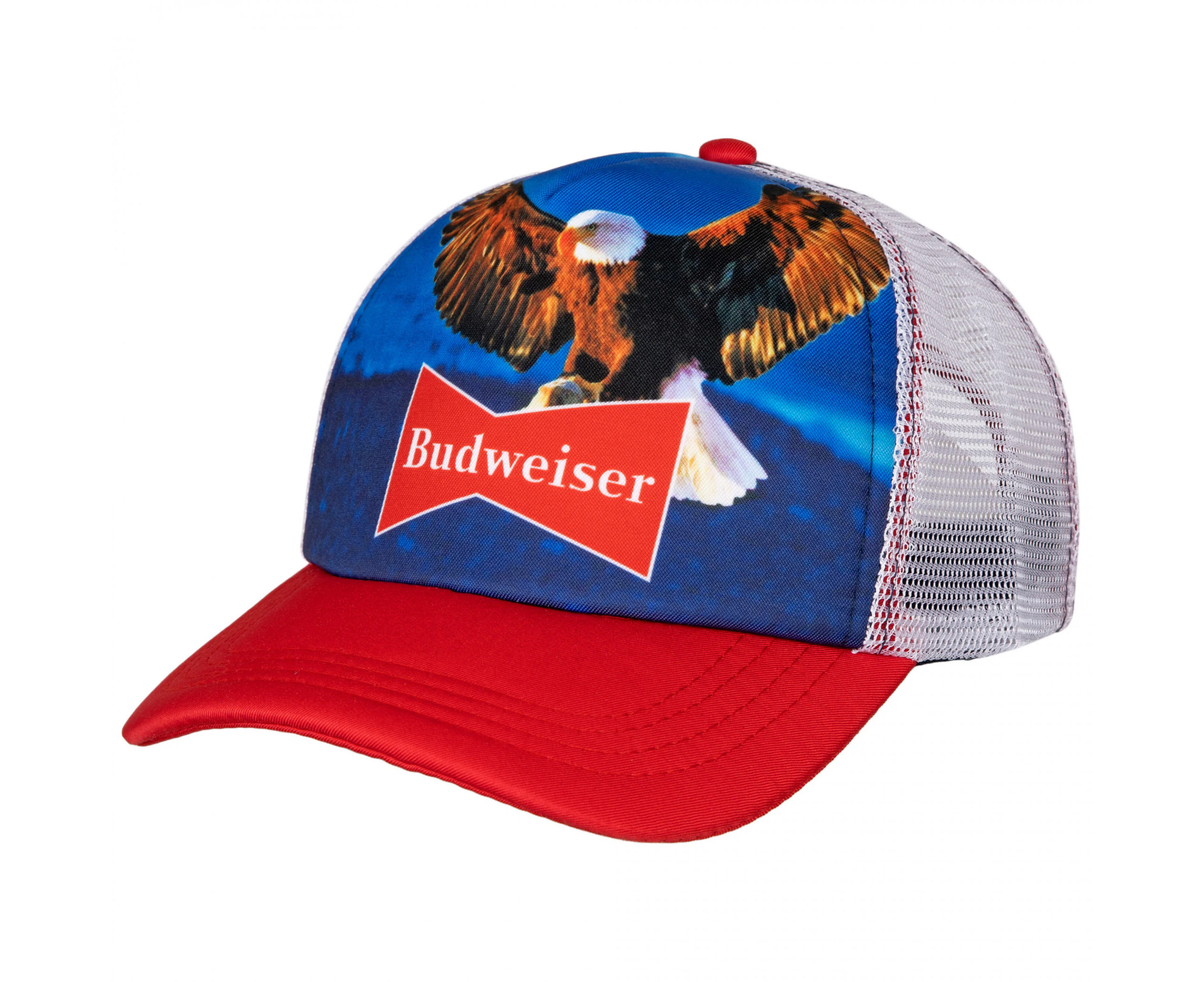 Budweiser Eagle Mesh Back Snapback Trucker Hat