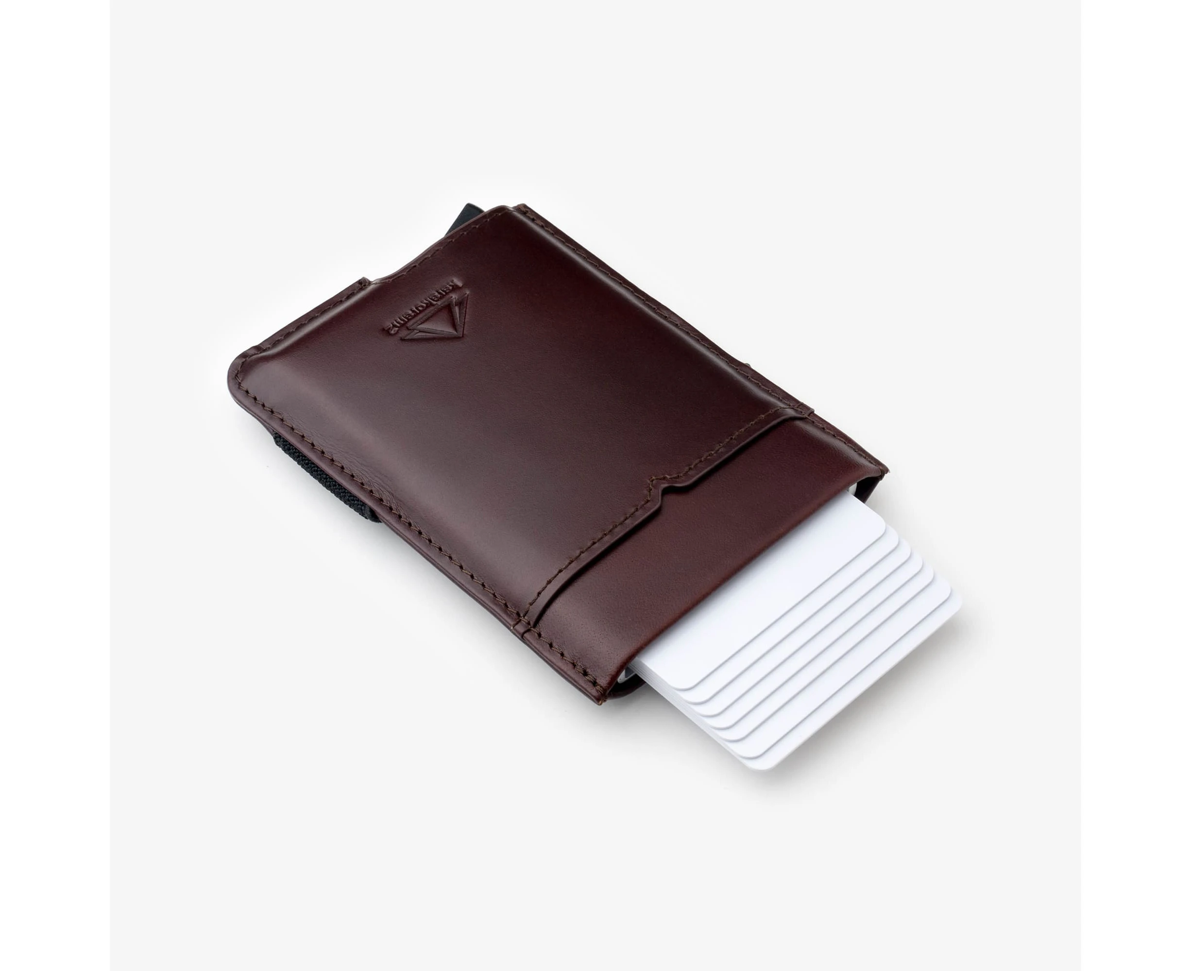 Smart Slide - Modern cardholder wallet - Coffee Brown