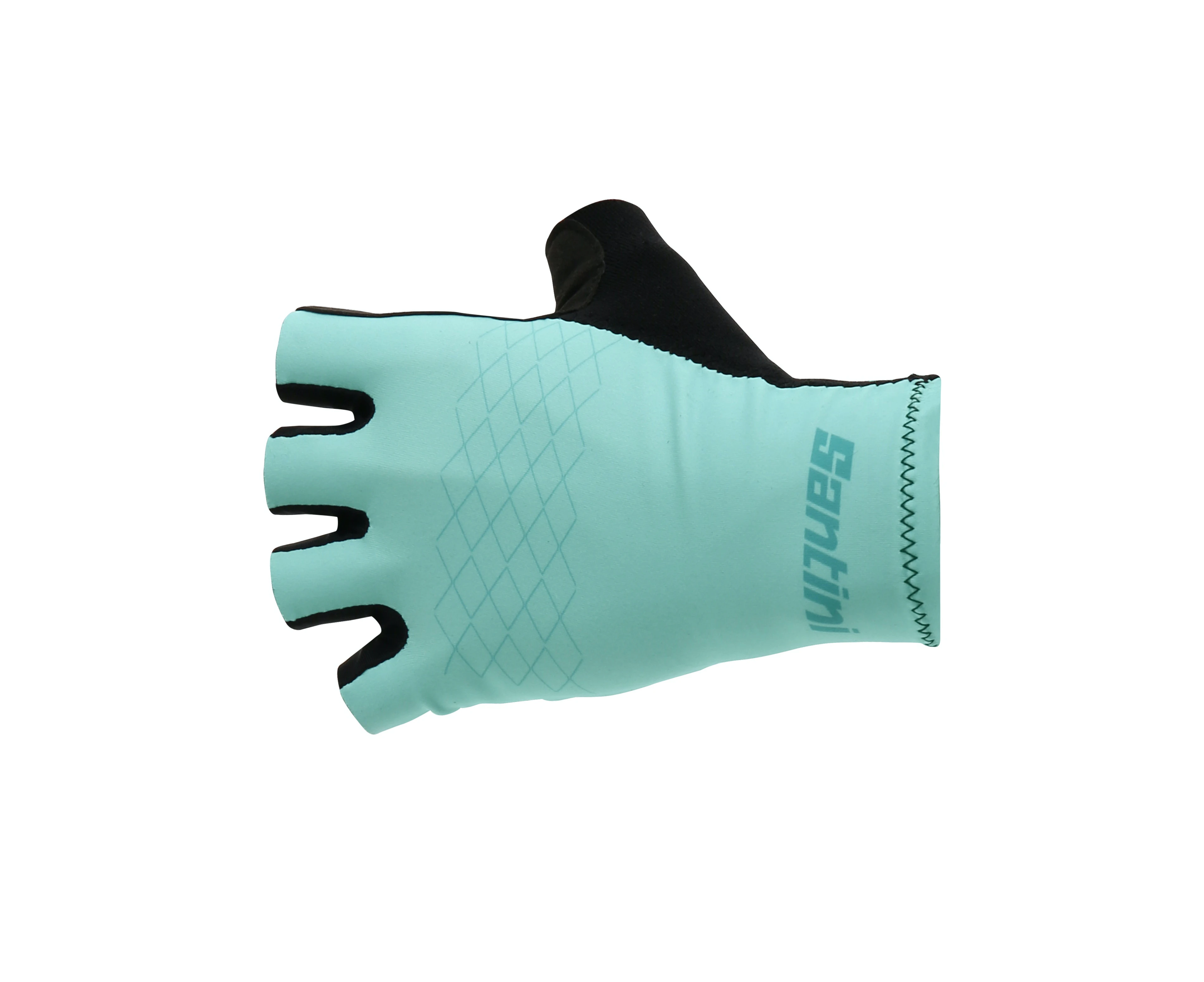 Santini Unisex Redux Long Cuff Gloves - Blue