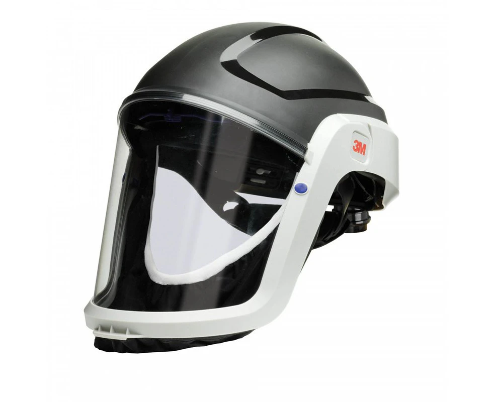 3M Versaflo M-306 Face Shield Safety Helmet - Fire Retardant Seal - 895307