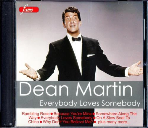 DEAN MARTIN EVERYBODY LOVES SOMEBODY 12 TRACK CD