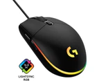 Logitech - G203 LightSync RGB Gaming Mouse - Black - CATCH