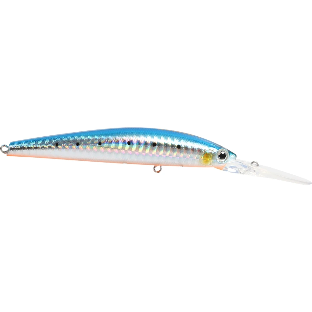 Atomic Hardz Slim Twitcher Deep 95mm 10.6g Suspending Fishing Lure #Pilchard