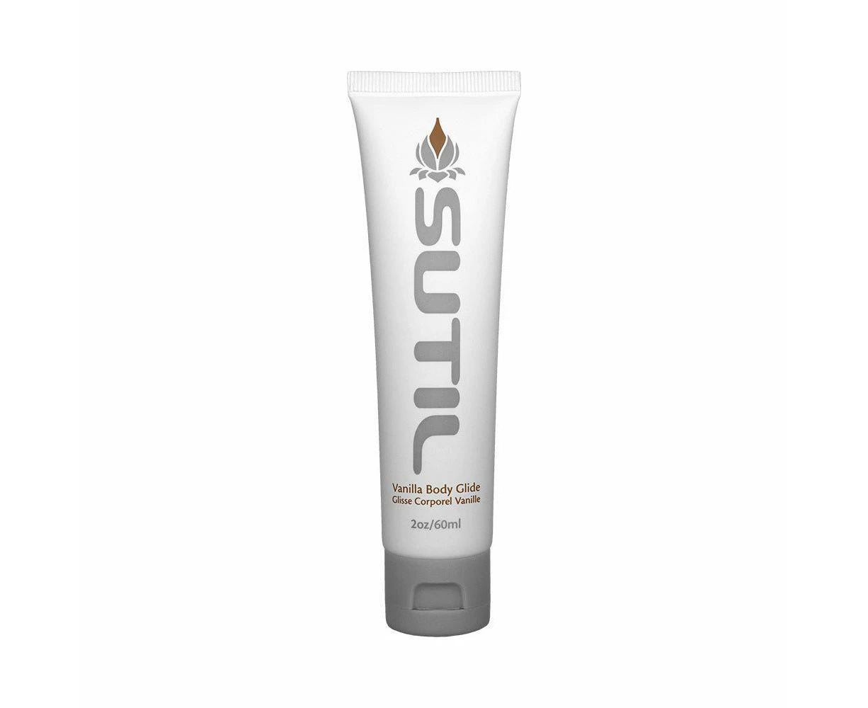 Sutil Luxe Organic Vanilla Flavoured Body Glide 60 Ml Silky Water Based Lubricant For Long Lasting Pleasure