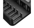 8 Slots Type C Battery Charger - For AA AAA C D