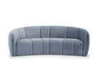 Marisol 3 Seater Fabric Sofa - Dust Blue