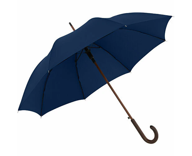 Derby Oslo Wood Umbrella Navy