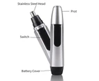 Men Women Nose Ear Hair Trimmer Face Neck Eyebrow Shaver Clipper Groomer Cleaner