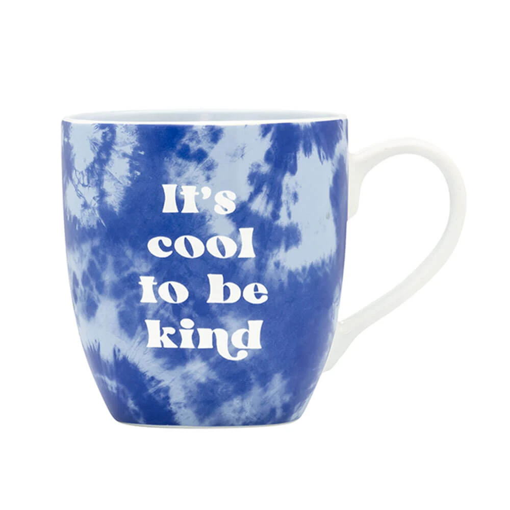 Blurred - Tie Dye Mug: Cool To Be Kind - New Bone China - Novelty Drinkware