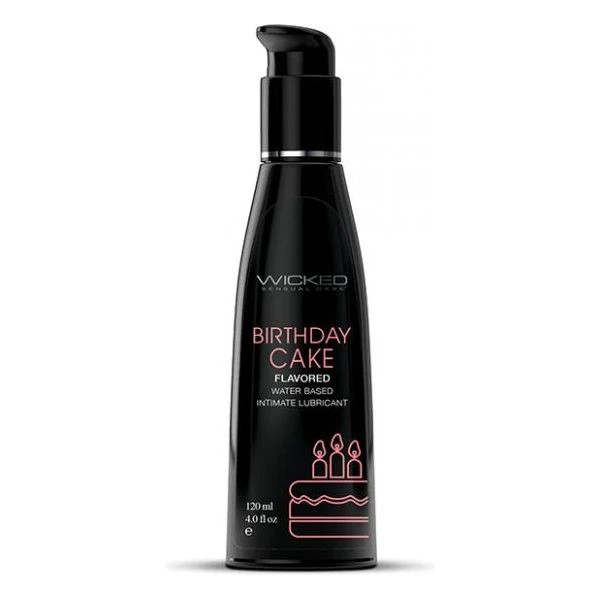 Wicked Sensual Care Water Based Lubricant 4 Oz Birthday Cake Introducing The Wicked Sensual Care Water Based Lubricant 4 Oz Birthd