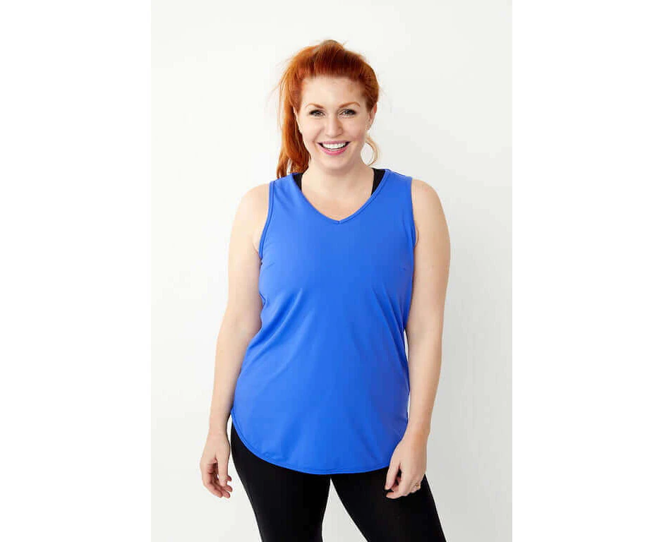 Bug Activewear Active Tank - Cobalt