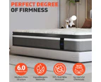 Royal Sleep King Mattress 30cm Euro Top 9 Zone Pocket Spring Foam Plush Firm