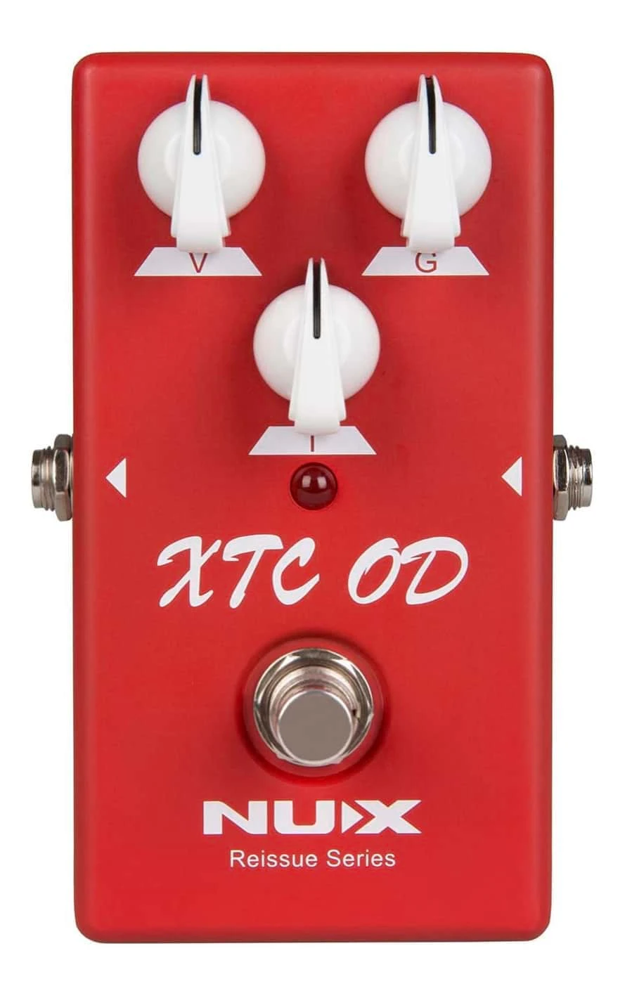 NUX Reissue Series XTC Overdrive Guitar Effects Pedal Gain Boost True Bypass