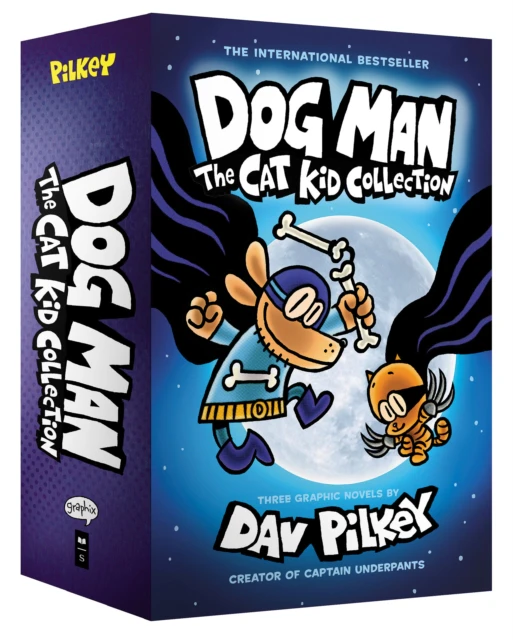 Dog Man The Cat Kid Collection From the Creator of Captain Underpants Dog Man 46 Box Set by Dav Pilkey