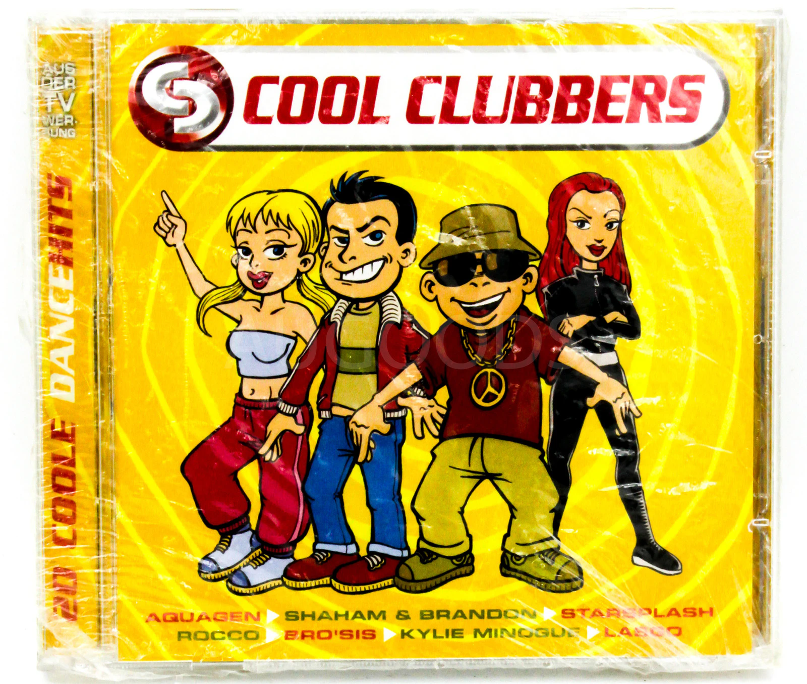 Cool Clubbers Aquagen Rocco, Kylie Minouge Lasgo E Nomi MUSIC CD   SEALED