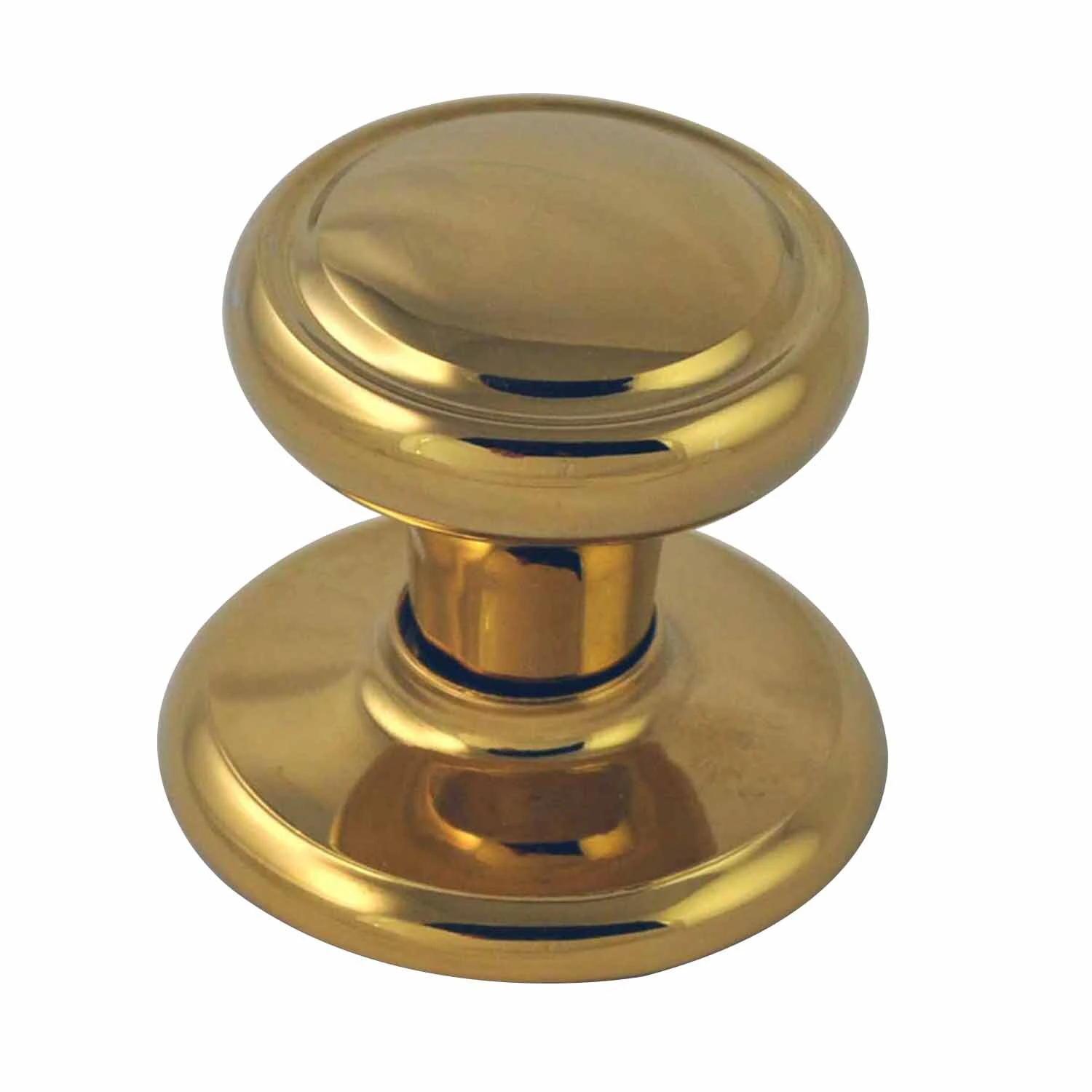 Nidus Wentworth Door Knob Passage Set Gold No Latch WDFGD