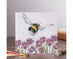 Wrendale Designs Greeting Card - Flight Of The Bumblebee