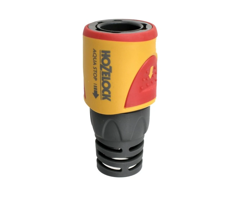 Hozelock Plus 12.5mm Hose End Connector Aqua Stop - 2055