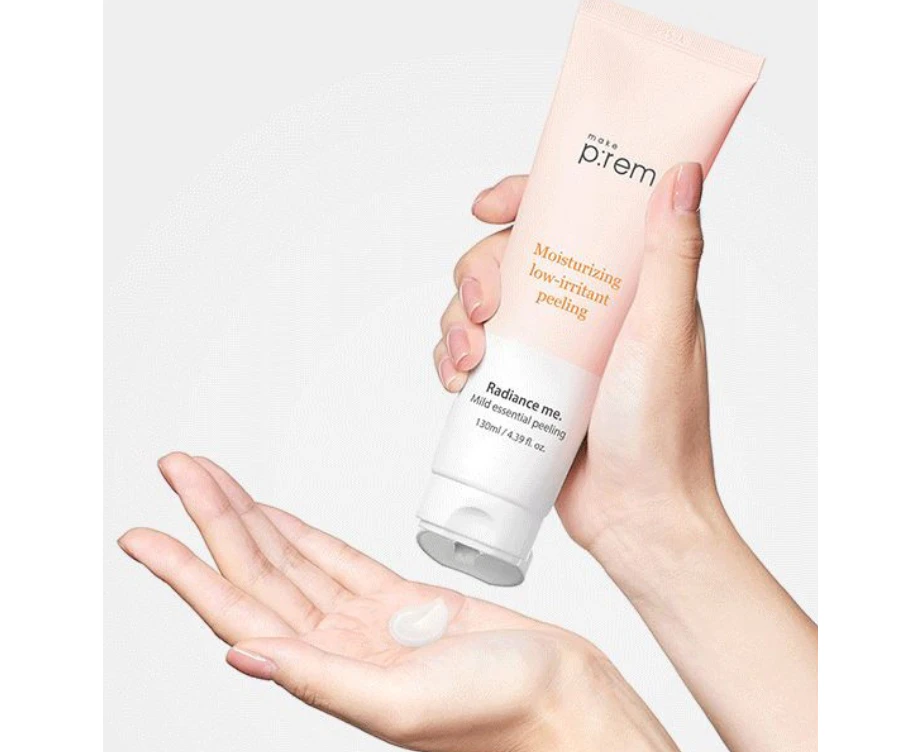 Make P:rem Radiance Me Mild Essential Peeling Gel 110ml BHA Brightening Exfoliator Exfoliating Make Prem