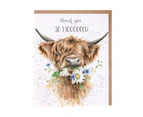 Wrendale Designs Greeting Card - Thank You So Mooooch