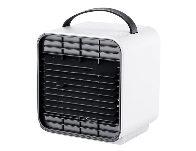 Mini Household Usb Anion Refrigeration Air Conditioning Fan Cooler (White)