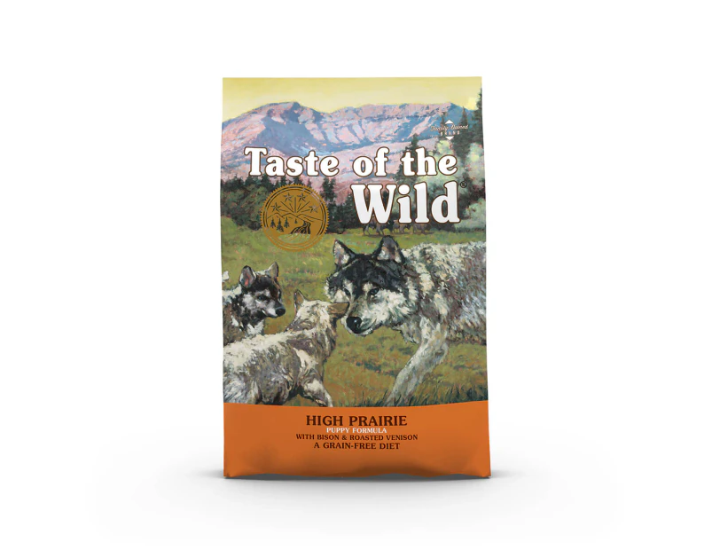 Taste of the Wild High Prairie Bison & Roasted Venison Puppy Dry Dog Food 5.6kg