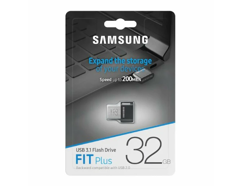 Samsung Fit Plus 32GB 64GB 128GB 256GB USB 3.1 Flash Drive Memory Pen Drive - 32GB