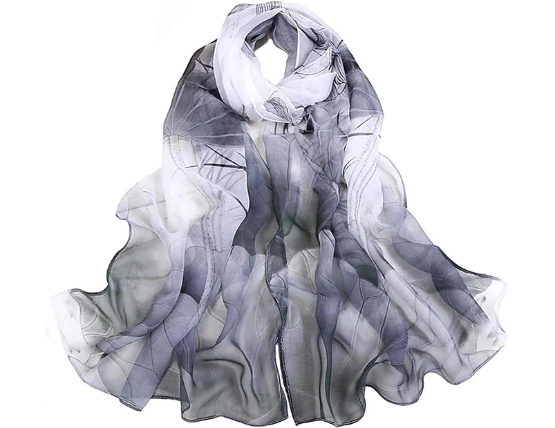 Scarfs for Women Lightweight Fashion Scarves Print Floral Pattern Scarf Shawl Wraps - W05